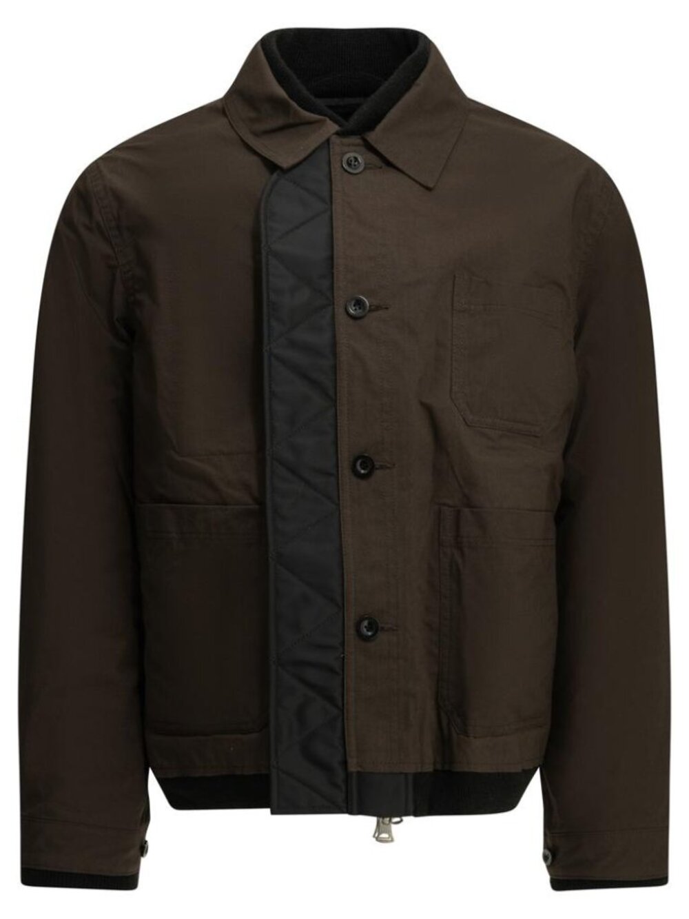 Sacai Nylon Twill X Ripstop Reversible Quilted Jacket Tag Size 3 Men